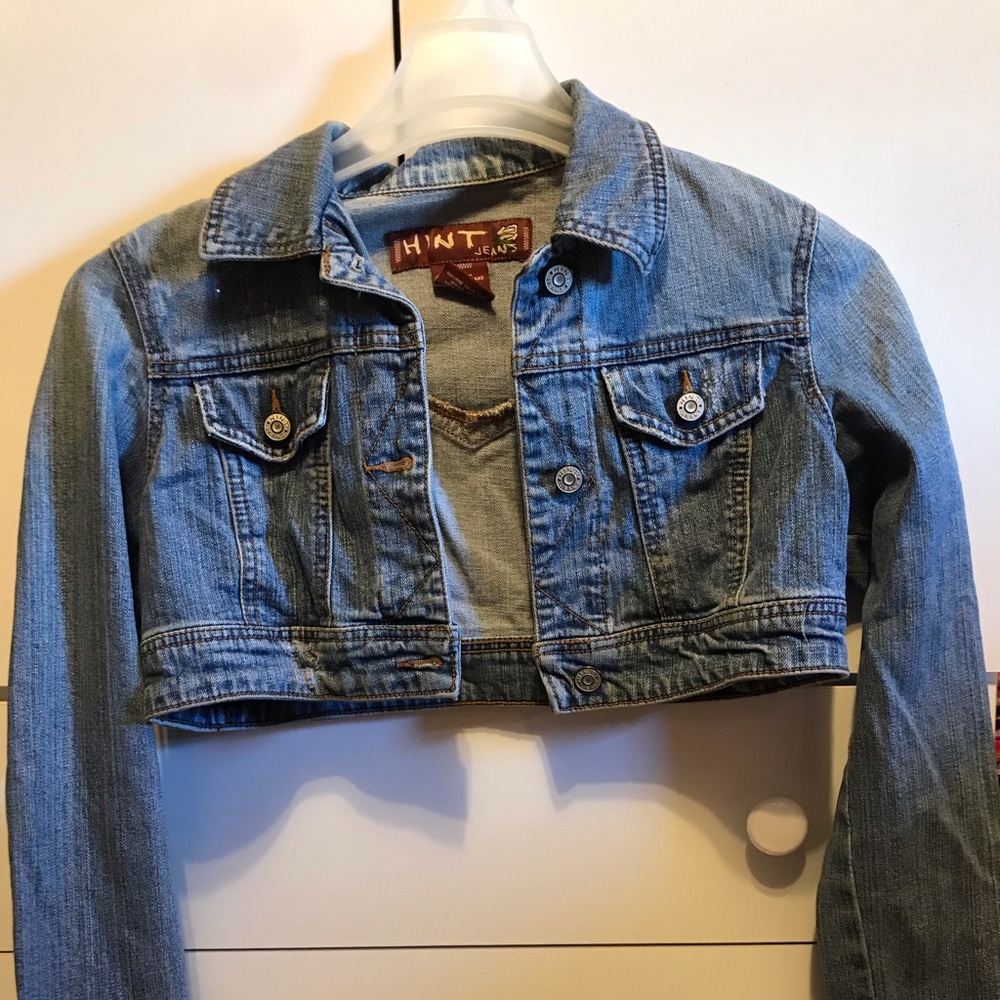Cropped Jean Jacket